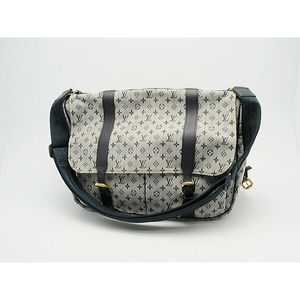Louis Vuitton Sack Blue Monogram Bag Mini Maman